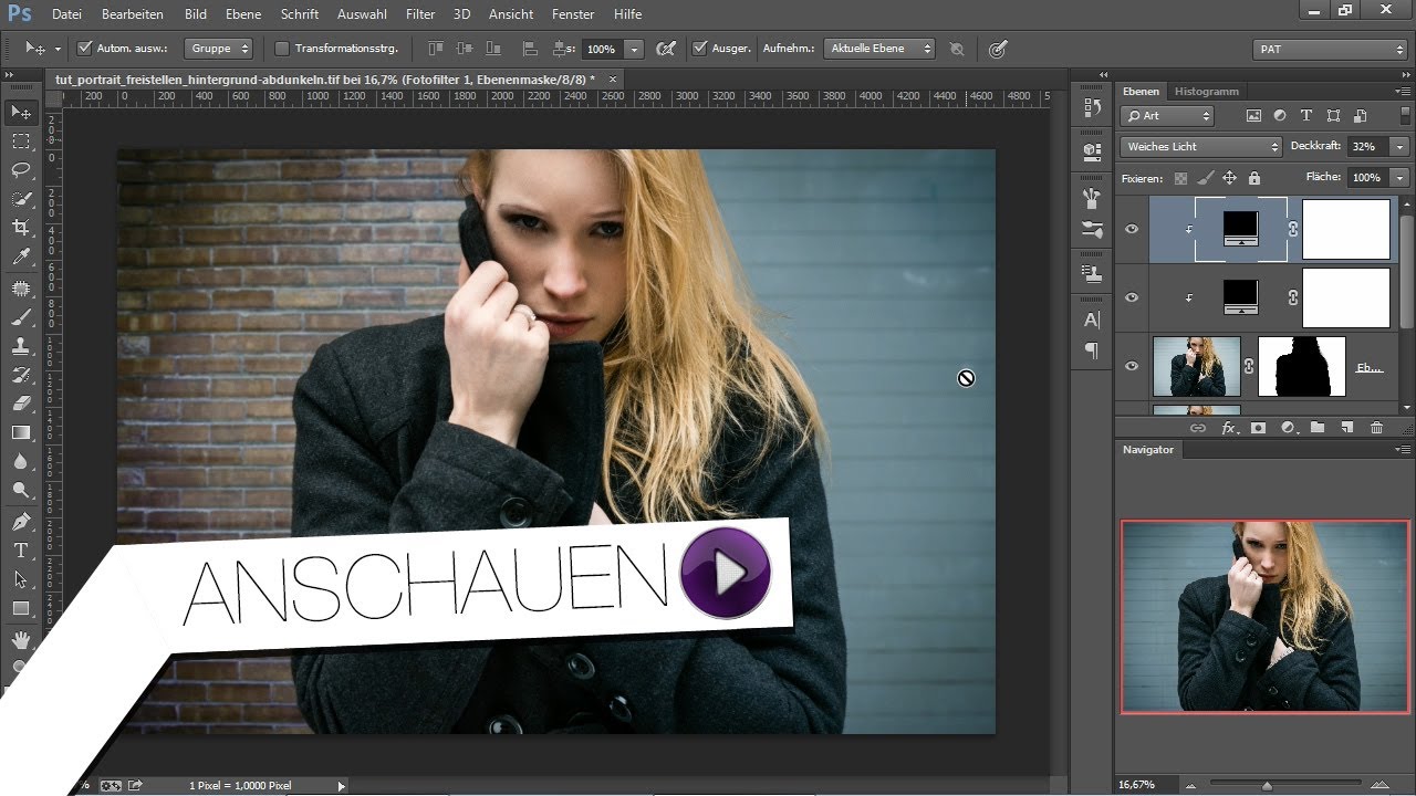 Photoshop Tutorial Hintergrund Austauschen Youtube