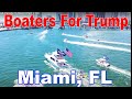 Trump Boat Parade In Miami (Massive Turnout!!)