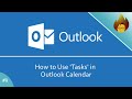 How to Use 'Tasks' in Outlook Calendar | MS Outlook 365