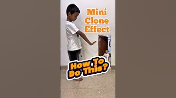 Ever wanted to clone yourself? 🎥 Mini clone effect 🧑‍🤝‍🧑 #CapCutTutorial #CloneEffect