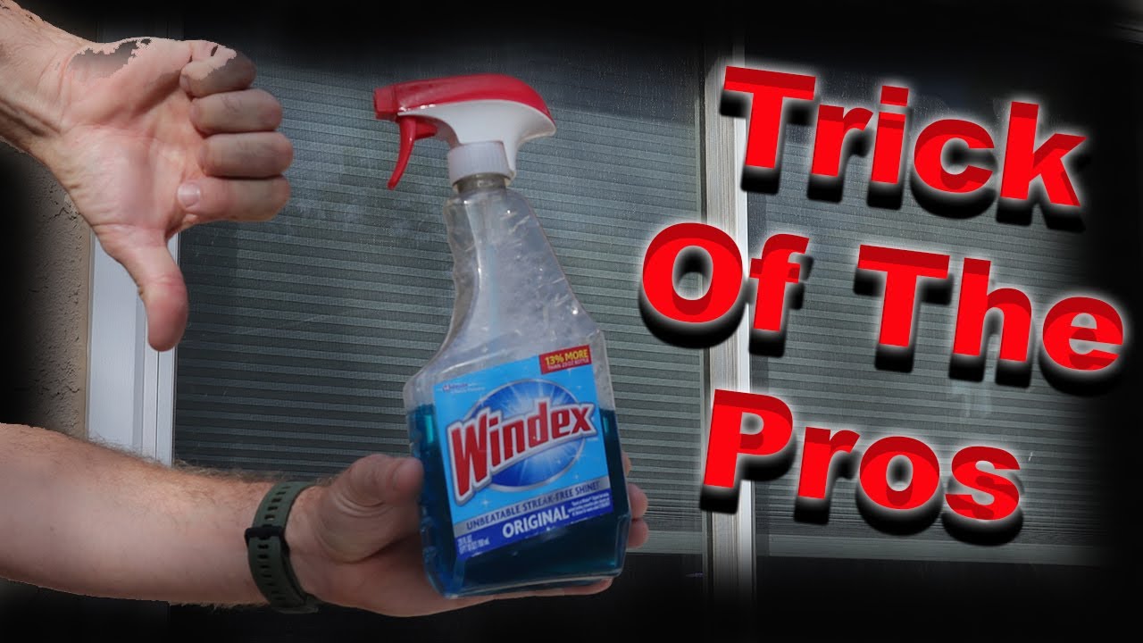 How to clean windows with less streaks for more natural sunlight