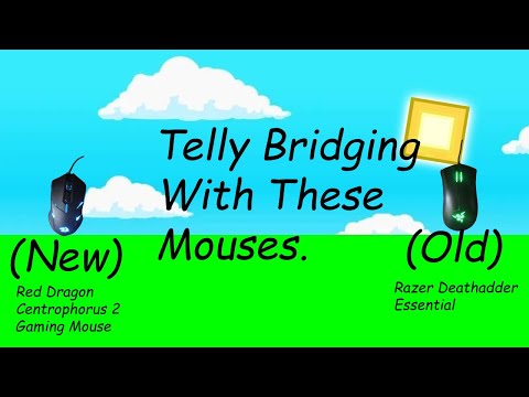Telly Bridging On My New Mouse And Old Mouse #RobloxBedwars #RoadTo3kSubs #RoadTo10kSubs