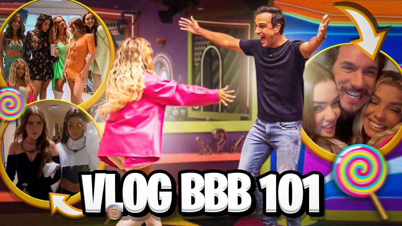 VLOG: Big Brother Brasil dia 101 | Brunna Gonçalves