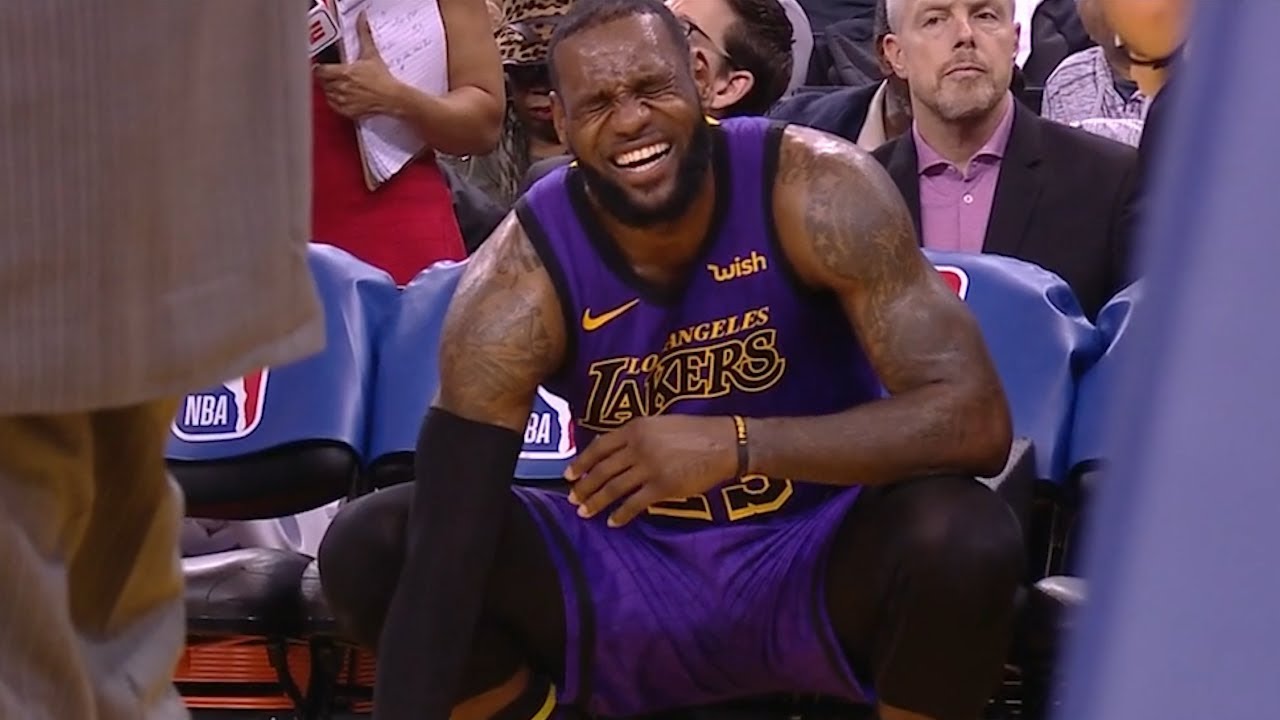 nba lebron injury