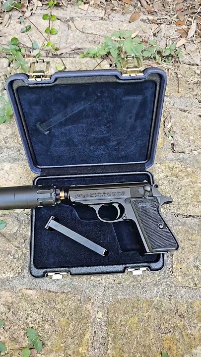 Walther just had to tempt me with the new PPK/s SD.  #007 #jamesbond #ppk #waltherppk