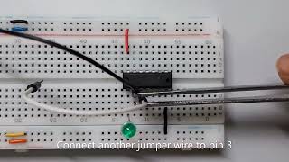 74HC02 NOR gate connection and connection diagram