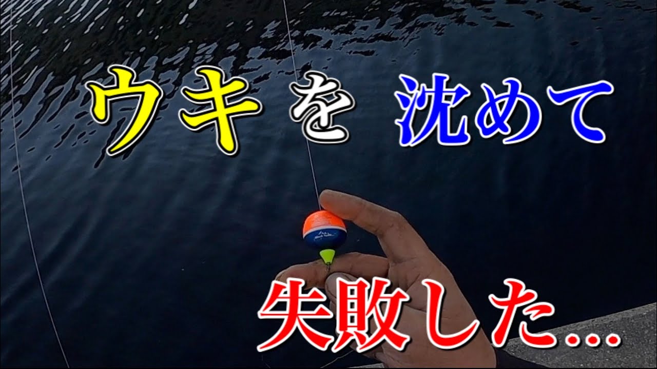 全遊動沈め釣りで釣れないパターン チヌフカセ釣り Youtube