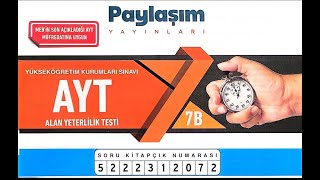 Paylaşım yayınları AYT-7 geometrİ çözümlerİ    2024-4