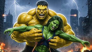 YELLOW HULK vs SHE-HULK EPIC BATTLE! However, THOR