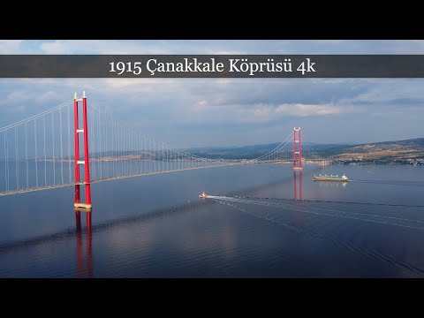 1915 Çanakkale Köprüsü 4k drone