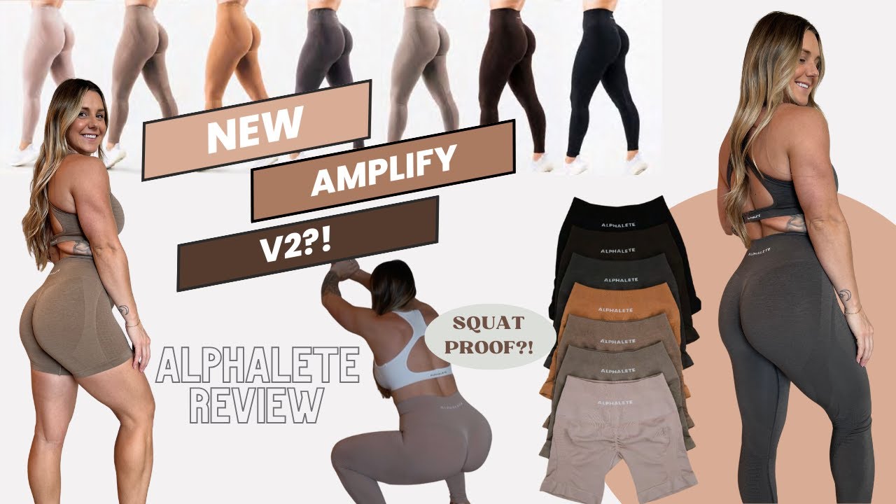 NEW Amplify Contour V2?! Alphalete Honest review try on haul