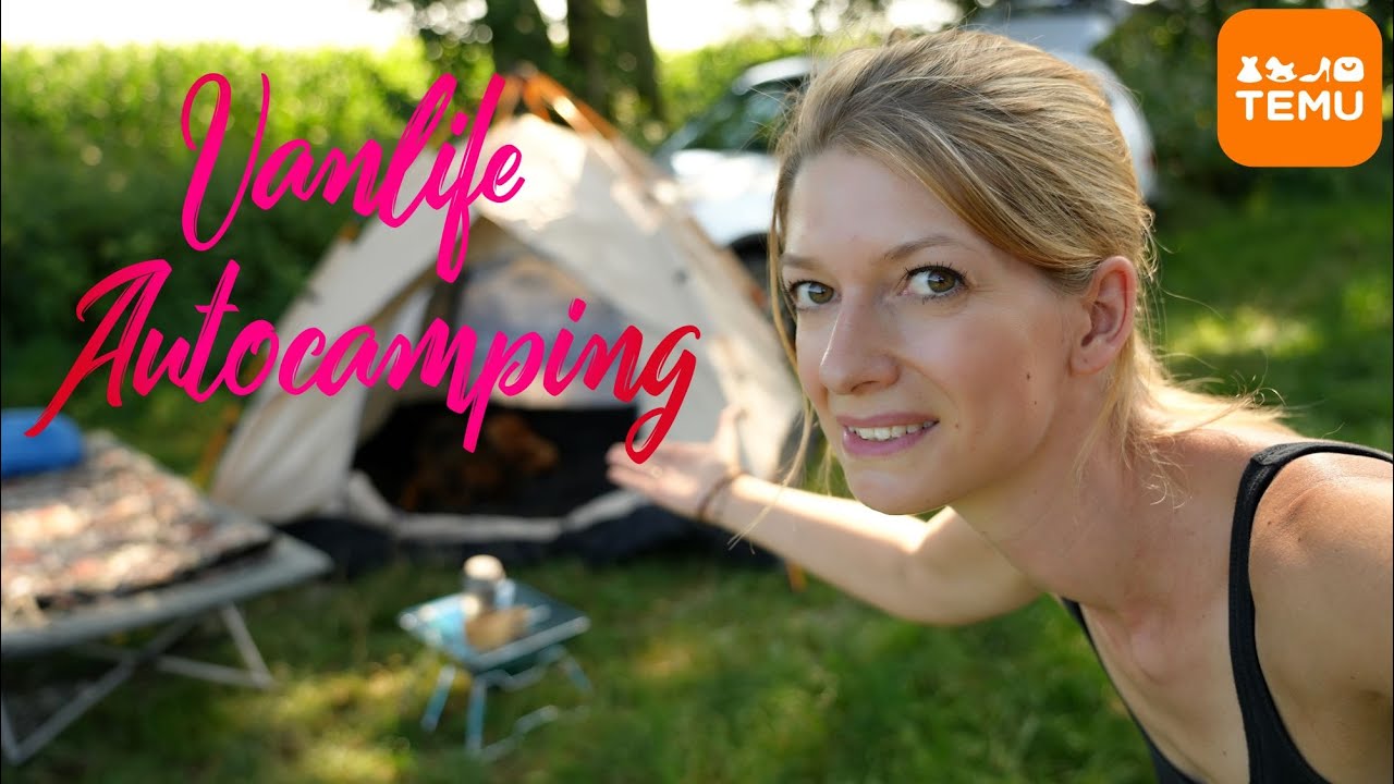🚙​Simples Autocamping mit Billigprodukten - 👌​​Top oder Schrott👎? Ich teste Temu Outdoor Artikel​⛺​