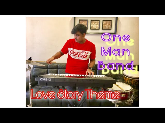 Love Story Theme | World's Famous Piano Piece | One Man Band | Ultimate Music Piece | Harshit Saxena class=