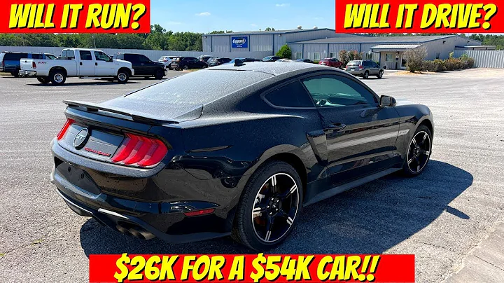 I Saved $20K Buying a Flooded 2021 Mustang GT C:S From Copart Sight Unseen! Was it Worth it?