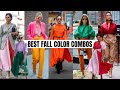 NEW Fall Color Combos To Elevate Your Outfits | 2021 Fashion Trends