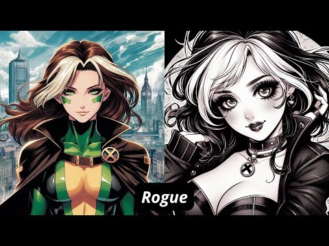 Rogue (X-Men) Mobile Wallpaper #857995 - Zerochan Anime Image Board