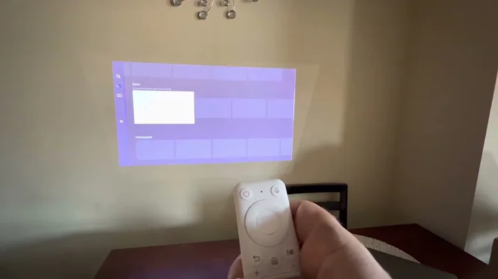 Samsung Freestyle Projector Glitches Awfully
