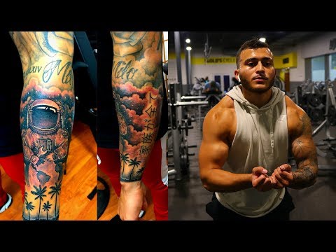 How to Manage a New Tattoo While Working Out/ Lifting - YouTube