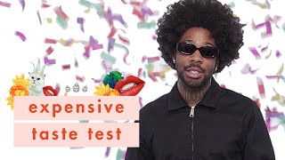 We Made Brent Faiyaz Eat His LEAST Favorite Food | Expensive Taste Test | Cosmopolitan