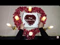 Valentines day special celebration  surprise gift  fashion box 121