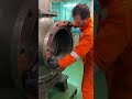 Seating Process Of A Giant Marine Engine Explained Fast #marine #engineering #ship