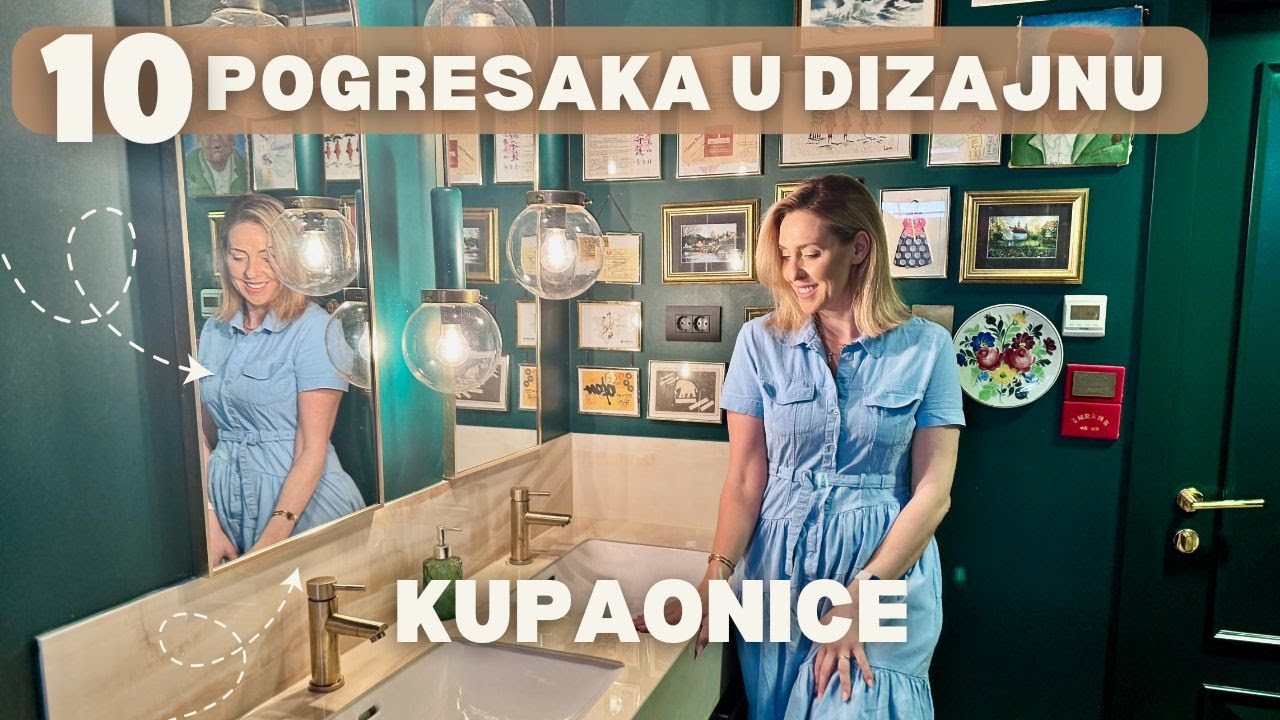 10 POGREŠAKA U DIZAJNU KUPAONICE I KAKO IH IZBJEĆI