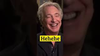 Alan Rickman CAUGHT Rupert Grint Drawing an Ugly Picture of Him