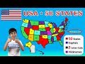 Exploring The 50 States Capitals Nicknames And Abbreviations
