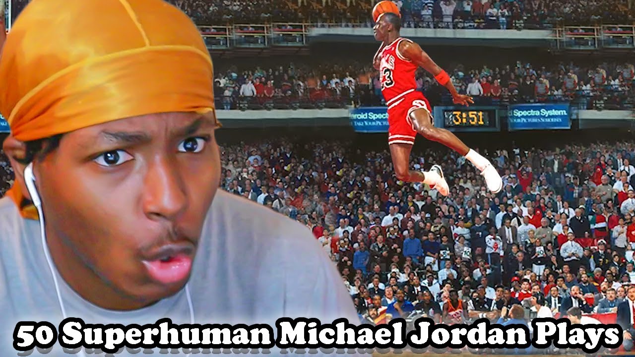 50 Superhuman Michael Jordan Plays that Shocked the World Reaction