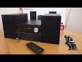Pioneer X-EM26 micro system with bluetooth unboxing and test