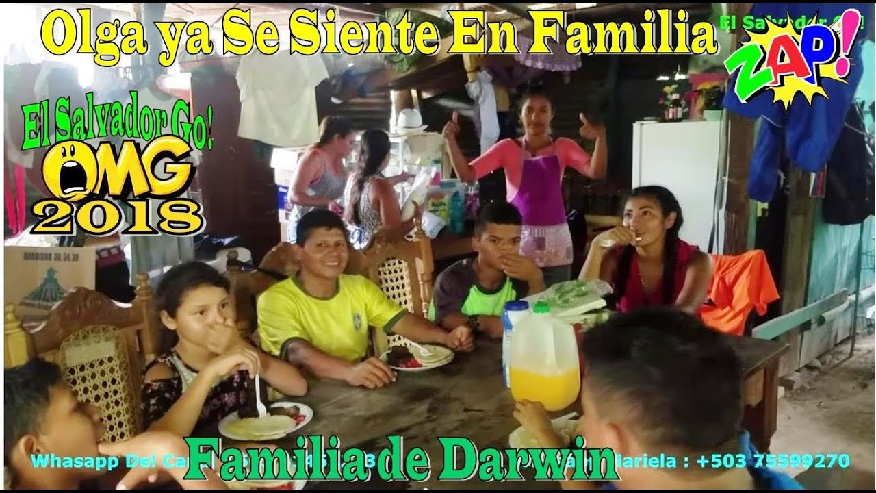mexicano restaurant OLGUITA YA SE SIENTE EN FAMILIA CON DARWIN - VISITA FAMILIA DE DARWIN Parte 16 | El Salvador Go