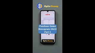 Panduan game Nonogram 10x10 Part 2