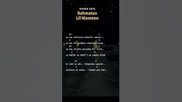 Thumbnail of Chord Maher Zaen - Rahmatun Lil'Alameen #shorts cover