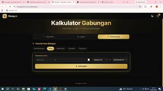 Aplikasi web kalkulator gabungan berbasis python dan flask