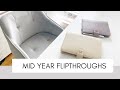 Mid Year Spread Flip-throughs + Where I Store Used Inserts | At Home With Quita