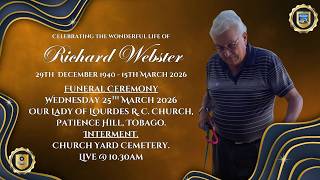 Richard Webster - The Celebration Of His  Wonderful Life