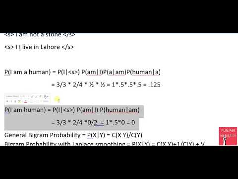 N Grams Models   Laplace Smoothing   Punjabi