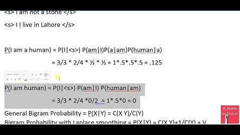 N Grams Models   Laplace Smoothing   Punjabi