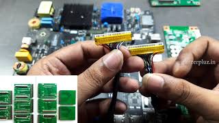All LCD LED TV LVDS Signal Cable Explained Tamil
