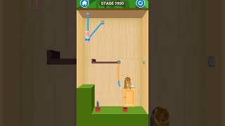 rescue cut rope puzzle stage 1950| rescue cut rope puzzle game for android and iOS #short screenshot 1