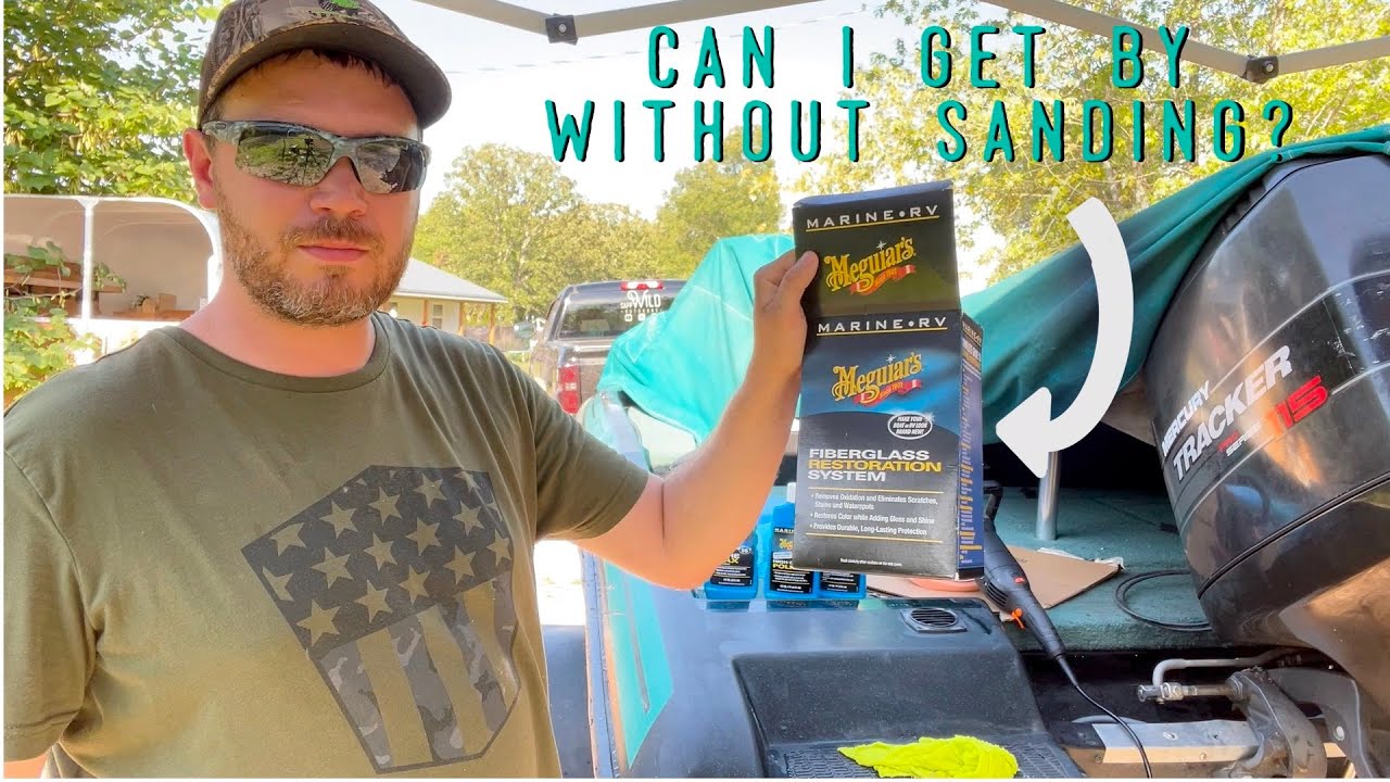 Removing Oxidation on Boat Gelcoat Buffing Wet Sanding YouTube