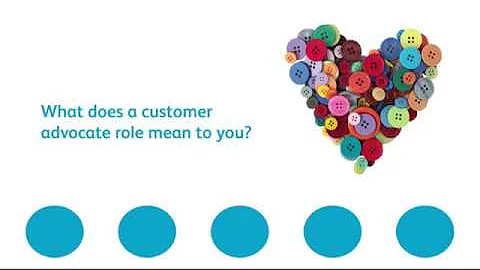 What does the customer advocate role involve?