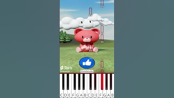 How many times Bobby bearhug catch motion? Smiling Critters (@ssielstudio) - Octave Piano Tutorial