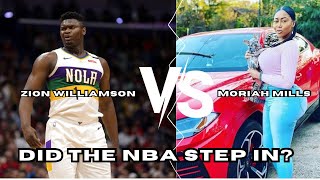 Zion Williamson Vs. Moriah Mills Did The Nba Step In?
