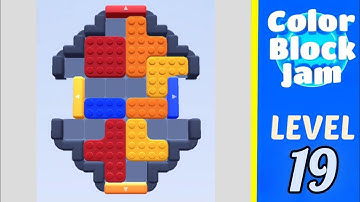 Color Block Jam Level 19 Walkthrough Solution