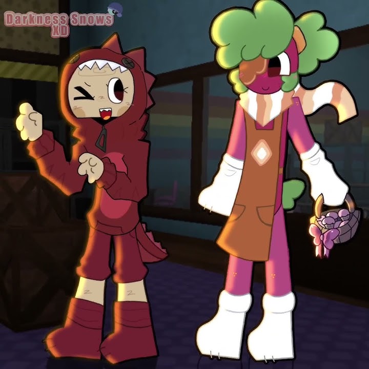 Wherever u go,I won't be far 2 follow! ^_^ [NOT A SHIP!]#shorts #dandysworld #animation #fyp