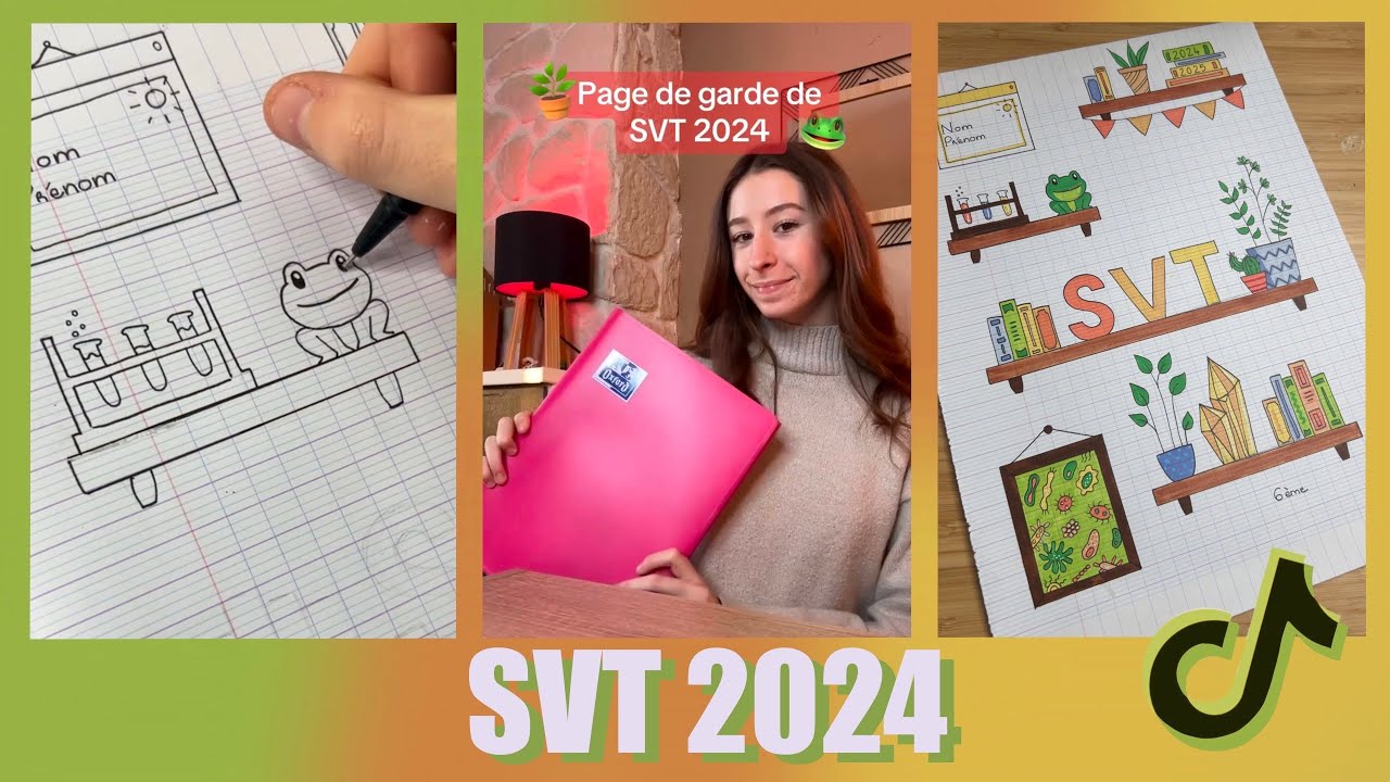 Idées Page De Garde Svt Page de garde SVT 2024 - YouTube