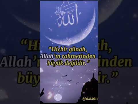 Hiç Bir Günah Allah’ın Rahmetinden Büyük Değildir.