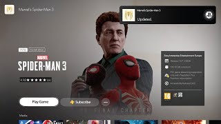 Testing Marvel's Spiderman 3 Gameplay PS5 | Fan Made