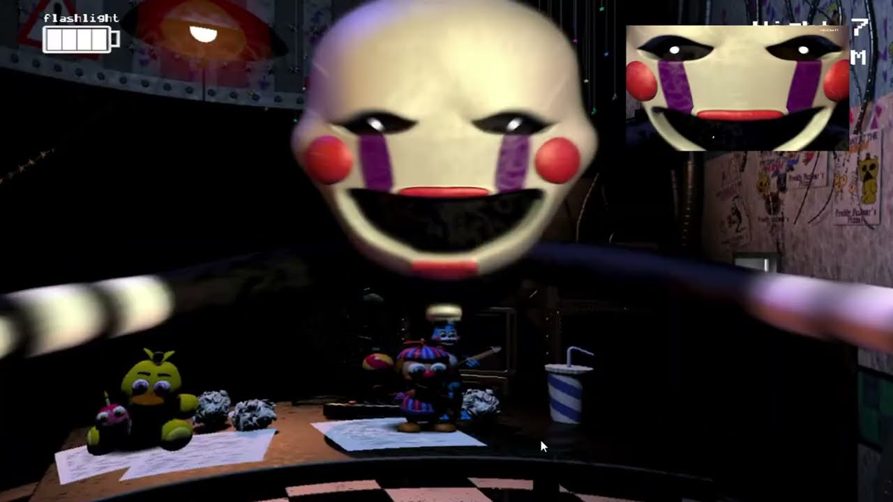 Five Nights At Freddy's 1-3 The Marionette Have A Sparta HSM Remix!!